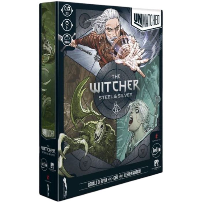 unmatched-the-witcher-steel-and-silver Unmatched The Witcher Steel and Silver