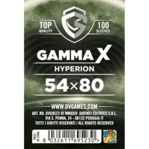 100 Bustine Gamma X Hyperion 54x80